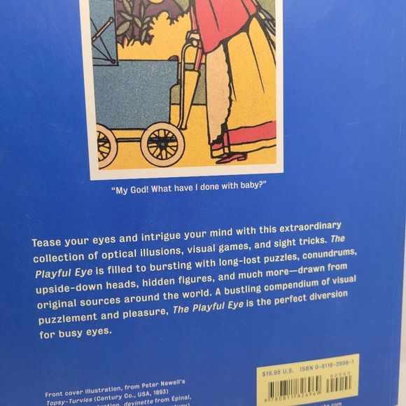 The Playful Eye: An Album of Visual Delight Mind Puzzle Coffee Table Book - Picture 6 of 11